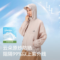 伯希和小森林户外防晒衣24款防紫外线皮肤衣男女同款UPF50+防晒服 漫暮黑UPF50+男女同款 XL