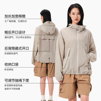 伯希和小森林户外防晒衣24款防紫外线皮肤衣男女同款UPF50+防晒服 拿坡里黄UPF50+男女同款 XS