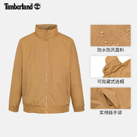 添柏岚（Timberland）男款防水外套25春夏户外休闲夹克|A6ATG A6ATGEH3/浅小麦色 L