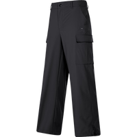 骆驼（CAMEL）加绒工装裤男防泼水梭织直筒运动长裤 Y14CAYL6625A 幻影黑 XXXL 【男】加绒6625A，幻影黑