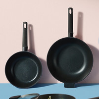 WMF 福腾宝 不粘 煎炒锅  304不锈钢 24cm 清甜粉