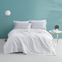 罗莱生活 LUOLAI 家纺【超值精选】纤维被透气夏被舒适空调被抗菌 舒柔大豆纤维夏被 220*250cm