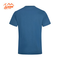奥索卡 OZARK GEAR户外短袖T恤男 夏季纯棉男短袖运动T恤 339102 芥蓝-202 M 170 M/170