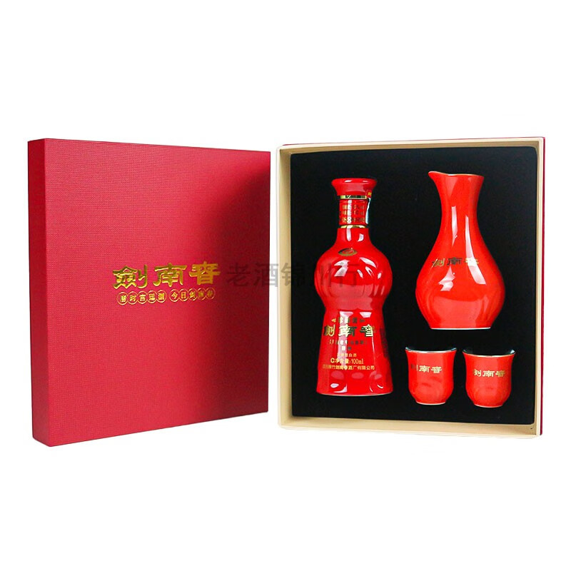 剑南春青铜纪面具版三星堆联名52%vol 浓香型白酒500ml 礼盒装【报价