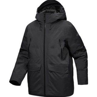 ARC'TERYX始祖鸟 LIATRIS DOWN JACKET GORE-TEX 防水 女子 羽绒夹克 BLACK II/黑色II M