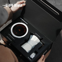 MHW-3BOMBER轰炸机双阀摩卡壶 意式浓缩咖啡壶家用煮咖啡户外器具 【新年】摩卡壶礼盒-黑色