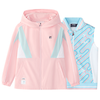 【两件套】女小童（105-130）外套女童时尚休闲梭织外套