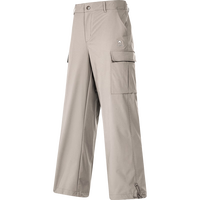 骆驼（CAMEL）防泼水梭织工装裤男直筒运动长裤 Y14CAYL6625 沙漠灰 L 【男】6625，沙漠灰