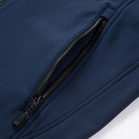 奥索卡 OZARK GEAR户外软壳夹克男 秋冬防泼水防风保暖软壳微弹外套318749 深蓝-201 3XL/190