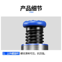 科程3吨立式液压千斤顶汽车千斤顶小轿车用车载大货车面包车SUV千金顶 焊接顶 2吨 【塑盒装】