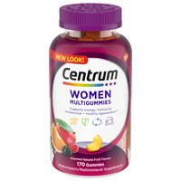 Centrum 善存 多种维生素矿物质 170粒 软糖 樱桃、浆果、橙味 适合成人