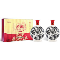 津酒 扁凤壶礼盒 浓香型白酒 40度 500ml*2 礼盒装