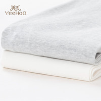 YeeHoO英氏儿童裤子女童秋季棉质亲肤A类打底裤休闲可外穿中大童休闲裤长裤 灰色 160