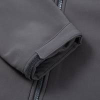 奥索卡 OZARK GEAR户外软壳夹克男 秋冬防泼水防风保暖软壳微弹外套318749 深灰-401 S/165