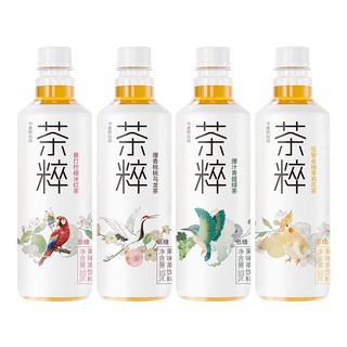 百亿补贴：今麦郎 茶粹青提绿茶500ml*12瓶柠檬红茶茉莉花茶桃桃乌龙茶饮品