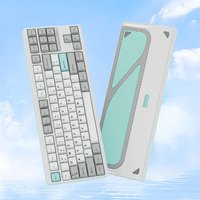 TickType HiFi 机械键盘  无背光 阳极银 脆轴