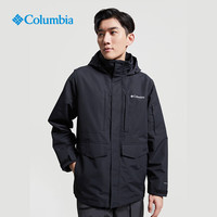Columbia户外同款男女防水山野冲锋衣旅游徒步登山外套WE9012 010尺码偏大 拍小一码 S(170/92A)