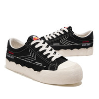 飞跃x芝麻街联名款帆布鞋男春春季新款低帮板鞋百搭情侣鞋子男722