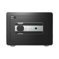 欧奈斯（ONNAIS）保险柜家用小型25cm办公密码WIFI保险箱全钢防盗指纹入墙手机智能保管箱 新A6-25黑指纹 WIFI 25cm商务黑