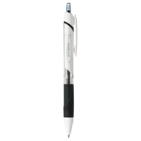 三菱(三菱铅笔 uni)JETSTREAM系列按动原子笔SXN-150 顺滑办公用圆珠笔0.5mm 白杆黑芯 单支装 0.5mm 白杆黑芯 1支