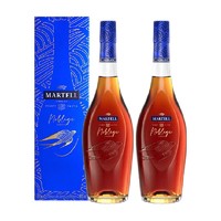 Martell马爹利名士名仕VSOP干邑白兰地法国700ml*2瓶行货