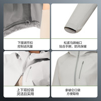 波司登（BOSIDENG）25春季新款城市轻户外女款连帽防风防水透气功能外套B250512018