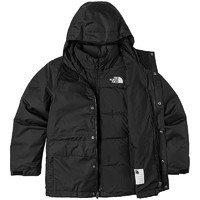 THE NORTH FACE 北面 童装North Down儿童外套羽绒三合一冲锋衣两件套24|88V1 JK3/宇宙黑 140 M（140/68）