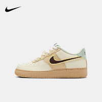 NIKE 耐克男女空军一号休闲板鞋AIR FORCE 1内嵌气垫缓震运动鞋大童 HQ3473-122 36 【脚长23cm】