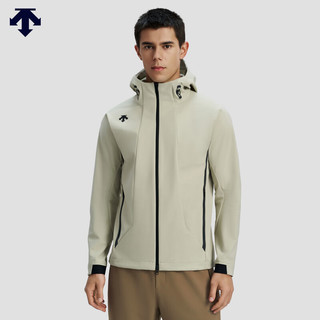 DESCENTE TRAINING系列综训训练运动男士梭织上衣早春新 LK-LIGHT KHAKI 3XL （190/108A)