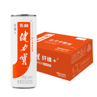 健力宝 膳食纤维+橙蜜味330ml*24罐