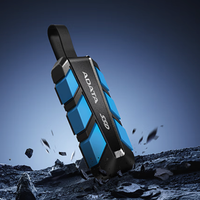 ADATA 威刚 SC740 USB 3.2 Gen 2 移动固态硬盘 Type-C 512GB 黑色 防震款