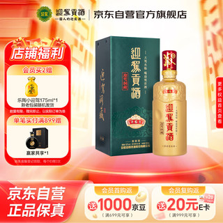 迎驾贡酒 YJGJ 生态洞藏 6 52%vol 浓香型白酒 520ml 单瓶装