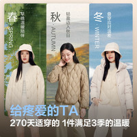 移动端、京东百亿补贴：波司登 春季轻薄羽绒服女 90绒三防轻便内胆