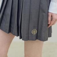 【百褶裙】小熊女装2024年夏季半身裙A字裙学院风短裙子