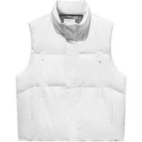 GXG男装 暗纹肌理格纹羽绒马甲保暖通勤男羽绒背心 2024冬季新品