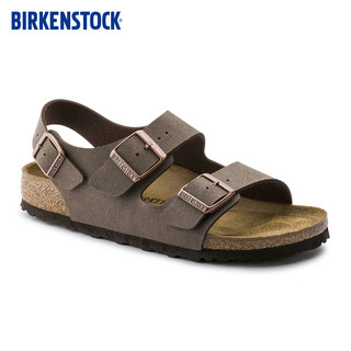 BIRKENSTOCK 勃肯 软木凉鞋男款休闲露指平底时尚凉鞋Milano系列 棕色634501 43