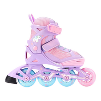 迪卡侬儿童可调节安全舒适轮滑鞋体育课必备