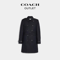 COACH 蔻驰 男士翻领风衣 CF804_DWP