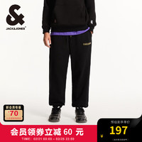 杰克琼斯 杰克·琼斯（JACK&JONES）NBA联名湖人队运动潮束脚休闲裤长裤男22431D019 纯黑色E43 常规 纯黑色E43 170/80A/SR