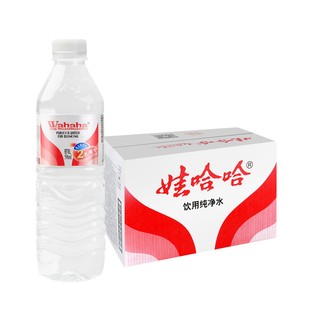 娃哈哈 饮用纯净水 596ml*24瓶