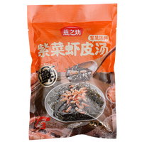 燕之坊 紫菜虾皮汤57g海鲜汤料包裙带菜速食冲泡即食汤面早餐干货