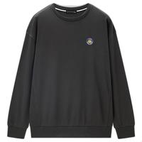 佐丹奴外套男装字母胶章宽松落肩圆领套头卫衣 01022834