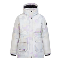 波司登(BOSIDENG)极寒90绒红色拜年服羽绒服厚女童5A抗菌收腰连帽外套T40142112 极地粉1668 160 /80 体重约72-90斤