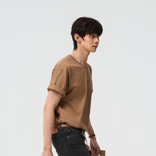 Levi's李维斯24夏季男LOGO刺绣休闲重磅短袖T恤