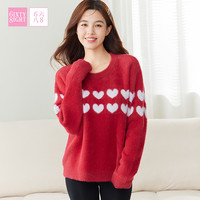 6IXTY8IGHT 68秋冬本命年红色内衣睡衣新娘结婚文胸睡衣套装多款 满2件及以上 领专属红包 38/85B