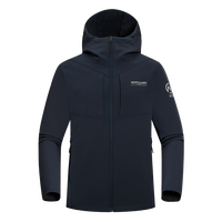 诺诗兰冈仁男式三防软壳衣春夏防泼防污轻量抓绒徒步风雪外套NXJEH0504E