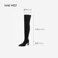 NINE WEST 女士过膝长靴 NG450061EK