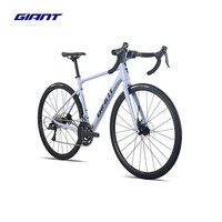捷安特（GIANT）25款SCR铝合金18速CD油碟内走线弯把公路自行车 原力兰 700C×490MM M 171-181cm