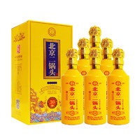 移动端、京东百亿补贴：永丰牌 YONGFENG 北京二锅头 42%vol 清香型白酒 500mL*6瓶