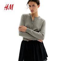 H&M 女装秋季新款针织衫 0579541